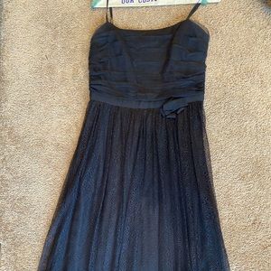Fancy black cocktail dress